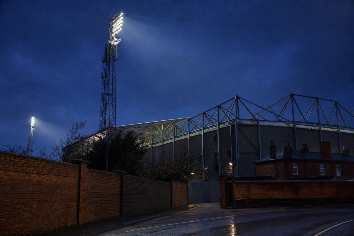 Anfield stadium, home of Liverpool FC